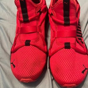 Kids Red Puma Shoes